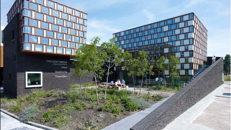 Nieuwbouw kantoorpand met markante uitstraling