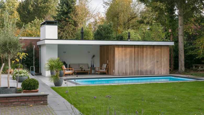Aanbouw poolhouse