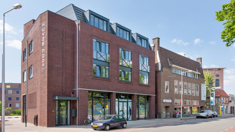 Nieuwbouw kantoor-/praktijkruimte en appartementen Huyze Noord
