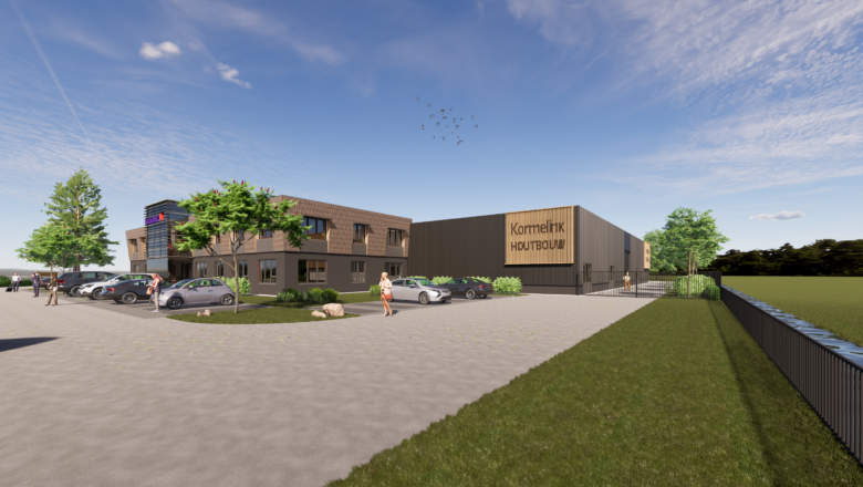 Uitbreiding timmerfabriek Kormelink Houtbouw en interne verbouwing