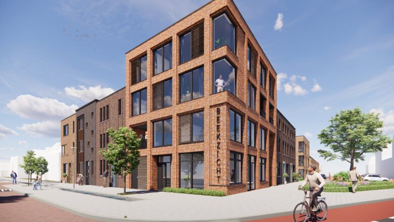 Nieuwbouw acht koopwoningen: zes herenhuizen en twee ruime maisonnettes