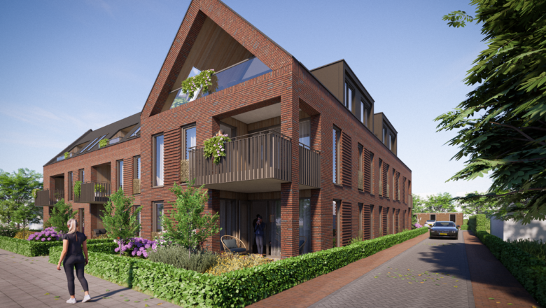 Nieuwbouw appartementencomplex De Blankenborg met elf appartementen