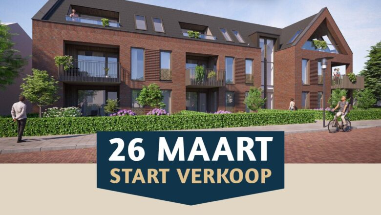 Start verkoop De Blankenborg op woensdag 26 maart